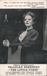 Tallulah Bankhead in The Little Foxes Postcard