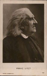 Franz Liszt Composers Postcard Postcard Postcard