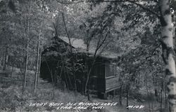 Shady Rest, Ole Rismon Lodge Postcard