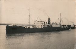 Cargo Ship SS Independence Hall Boats, Ships Postcard Postcard Postcard