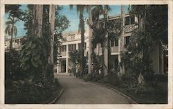 Tinted Exterior View of Fernhurst YWCA Boarding Home Honolulu, HI Postcard Postcard Postcard