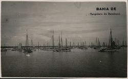 Bahia de Surgidero de Batabano, ships docked in harbor Postcard