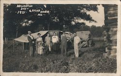 Decoration Day 1921 Grand River, MO Postcard Postcard Postcard