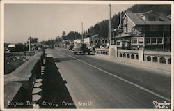 View from South Depoe Bay, OR Postcard Postcard Postcard