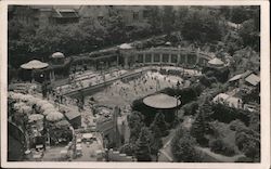 Public Baths and Swimming Pool Budapest, Hungary Postcard Postcard Postcard