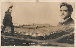 Billy Sunday's Tabernacle Postcard