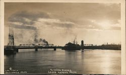 Evening Clouds Grays Harbor, WA Postcard Postcard Postcard