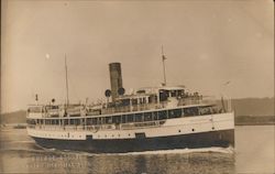 Indianapolis Steamer Postcard