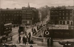 St. Patrick's Bridge (With Hill In Background) Cork, Ireland Postcard Postcard Postcard