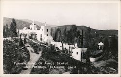 Former Home of Aimee Semple McPheson Postcard