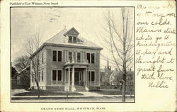 Grand Army Hall Postcard