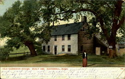 Old Garrison House Haverhill, MA Postcard Postcard