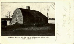 Home Of Allen, Boatswain To John Paul Jones(1734) New Castle, NH Postcard Postcard