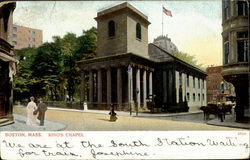 King'S Chapel Postcard