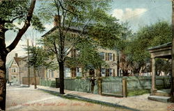 The Home of the Scarlet Letter Postcard