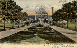 The Conservetory in Douglas Park Chicago, IL Postcard Postcard