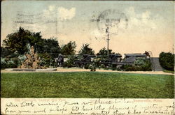 The Cannons, Central Hill Park Somerville, MA Postcard Postcard