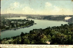 Connecticut River from Mt. Tom Holyoke, MA Postcard Postcard