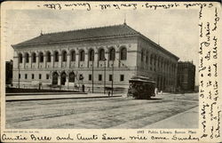 Public Library Postcard