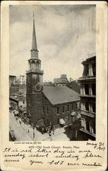 Old South Church Postcard