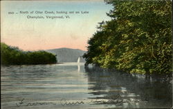 North Of Otter Cheek, Looking Ont On Lake Champlain Postcard