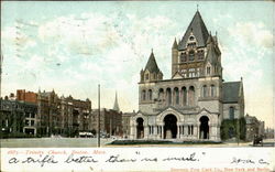 Trinity Church Boston, MA Postcard Postcard