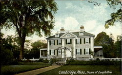 Home of Longfellow Postcard