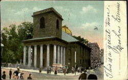 Kings Chapel Boston, MA Postcard Postcard