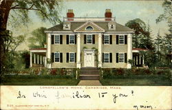 Longfellow'S Home Postcard