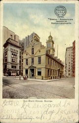 Old State House Boston, MA Postcard Postcard