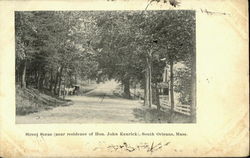 Street Scene (Near Residence Of Hon. John Kenrick) South Orleans, MA Postcard Postcard