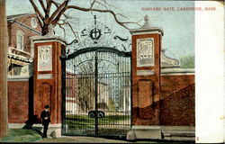 Harvard Gate Postcard