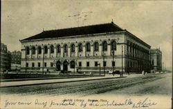 Public Library Postcard