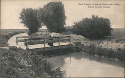 Great Eastern Irrigating Ditsch Lakin, KS Postcard Postcard Postcard