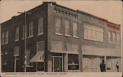 Farmers' State Bank Building Kinsley, KS Postcard Postcard Postcard