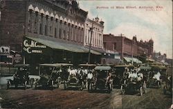 Portion of Main Street Postcard