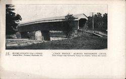 Chain Bridge Across Neshaminy Creek Postcard