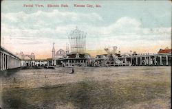 Partial View, Electric Park Postcard