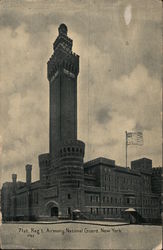 71st Regiment Armory, National Guard Postcard