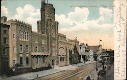 Regiment Armory New York City, NY Postcard Postcard Postcard