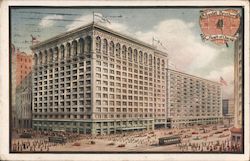 Mandel Brothers Building Postcard