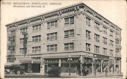 Hotel Broadway Postcard