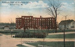 Brookside Hotel and Brookside Drive Postcard