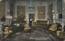 Louis XVI Salon Hotel Stewart San Francisco, CA Postcard Postcard Postcard