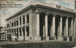 First National Bank Postcard