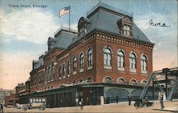 Union Depot Postcard