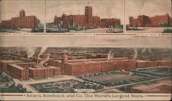 Sears, Roebuck and Co. The World's Largest Store Chicago, IL Postcard Postcard Postcard