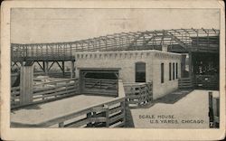 Scale House, U.S. Yards Postcard