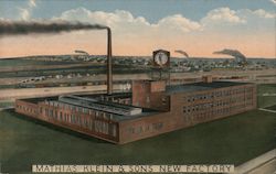 Mathias Klein & Sons New Factory Postcard