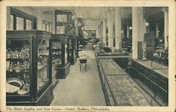 The Silver, Jewelry and Gem Corner - Gimbel Brothers Philadelphia, PA Postcard Postcard Postcard